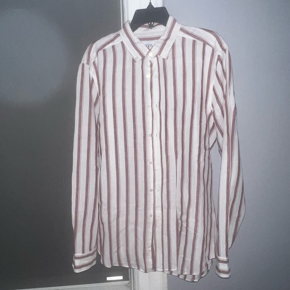 Zara Long Sleeve Button-up